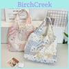 Casual Floral Tote Bag For Women With Large Capacity And Pouch Organizer
