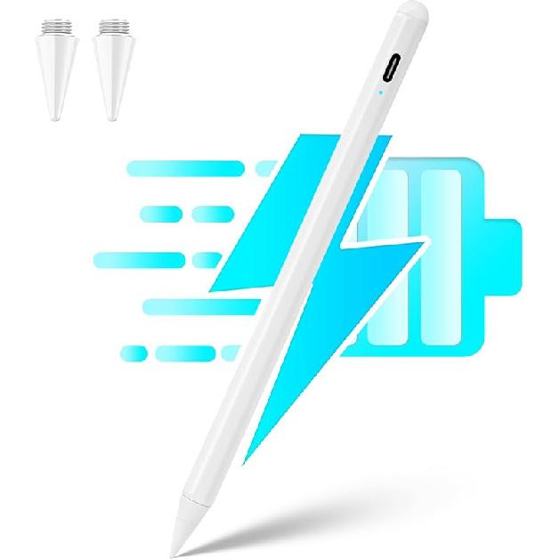 Stylus Pen for iPad 10th Generation,Fast Charging Apple Pencil for iPad 10th Generation & 9th Gen,Seamless Compatible with Apple iPad Pro 11/12.9/13