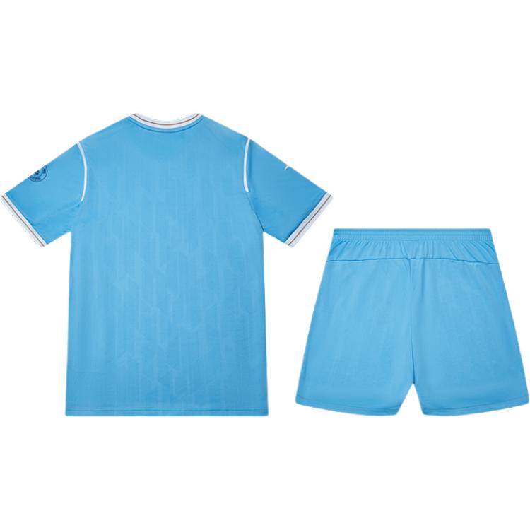 Mizuno Performance Series SS24 Comfortable Quick-Dry Versatile Short Sleeve Elastic Shorts Soccer Set Unisex Sets Victory-Blue P2CG46P2-96
