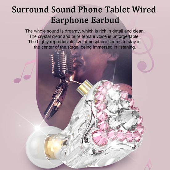 Q2Pro Wired Earphone 3.5mm Universal Noise In-ear Ergonomic Reduction HiFi Sound Mobile Phone