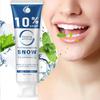10% Nano Whitening Toothpaste, Hydroxyapatite Cleans Teeth, Deep Cleans Teeth, Fresh Breath Toothpaste, Home Use and As a Gift for Family and Friends