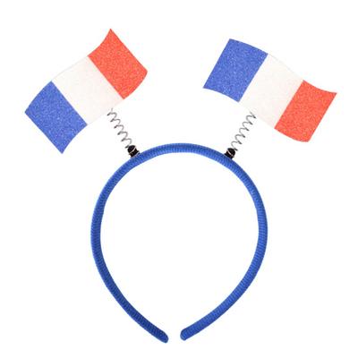 Football Headband for Women Men Soccer Cheering National Flag Hairband Game