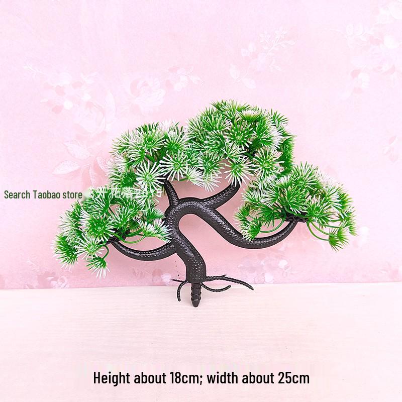 Artificial Pinus Thunbergii Tree Branch – Indoor/Outdoor Decorative Faux Greenery and Flower Arrangement.