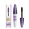 5D Silk Fiber Mascara Lash Color Mascara Waterproof Rimel 3D Mascara Ögonfransförlängning Tjock förlängande ögonfransar Kosmetisk
