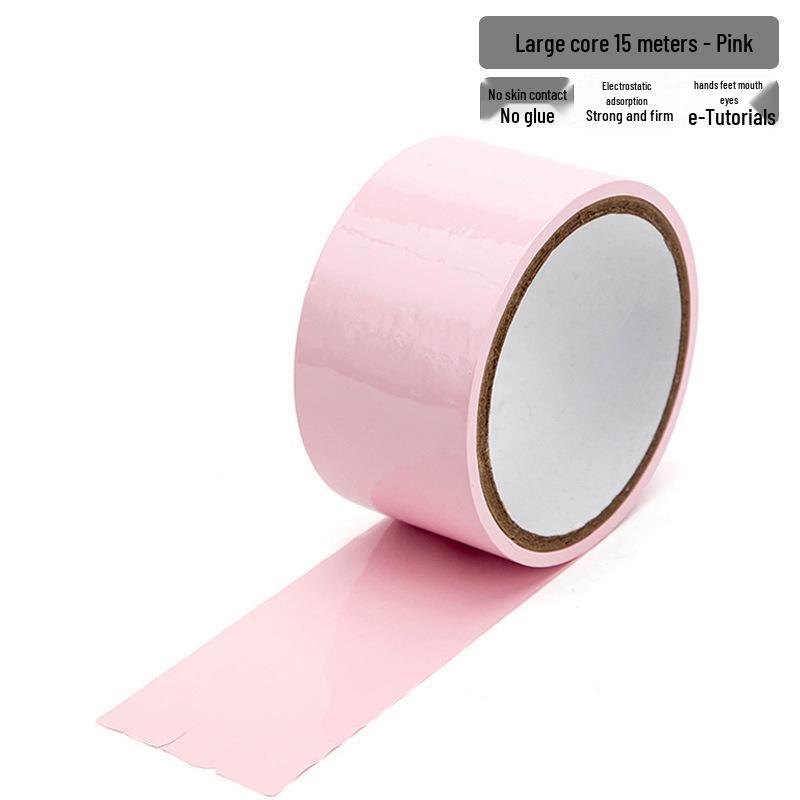 Bondage Tape Alternative: Handcuffs, Blindfold & Restraint Set for Adults