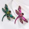 Alloy Dragonfly Brooch - Cute Girls' Pin, Fashionable and Unique Headpiece Accessories