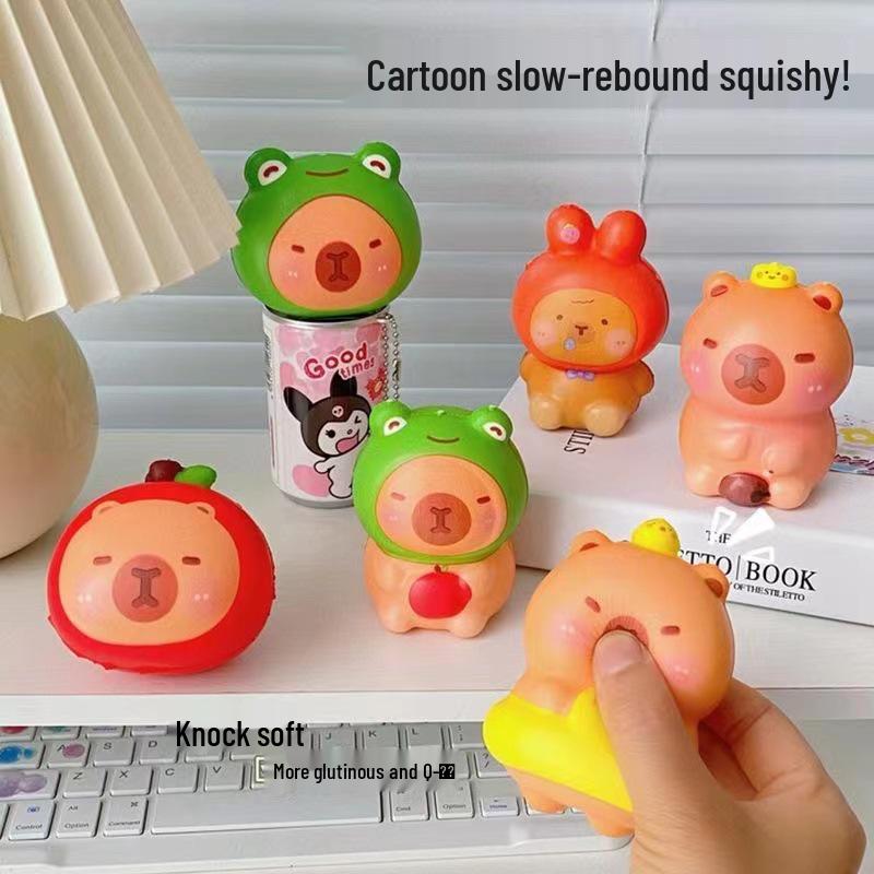 

Capybara Squeeze Toy - Slow Rebound Stress Relief for Kids