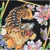 Evisu Ss20 Tiger Print And Logo Embroidered Crew Neck Pullover Sweatshirt Women sweatshirt Black 2ESHTW0SW342XX
