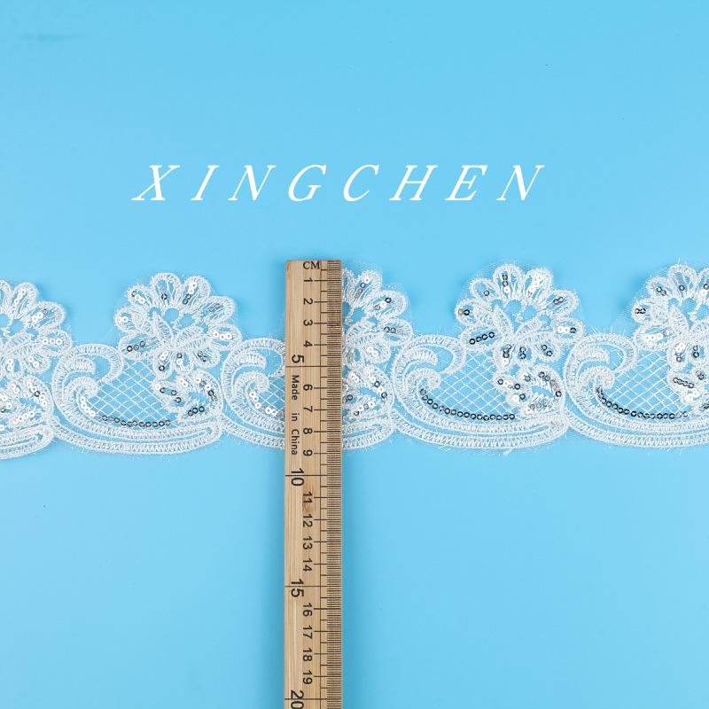 9Cm Car Bone Beads Lace Wedding Dress Lace Clothing Decorative Clothes Cuffs Neckline Car Bone Lace Embroidery