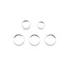 Alloy Center Console Switch Button Ring Knob Covery trim For Hummer H3 2005-09