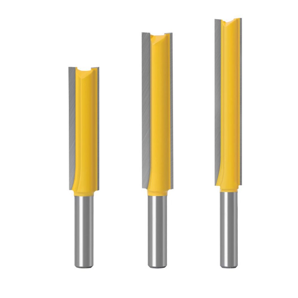 Carving Machine 8mm Shank Double Flute Router Bits Milling Cutter Drill Bit Slotting Cutter