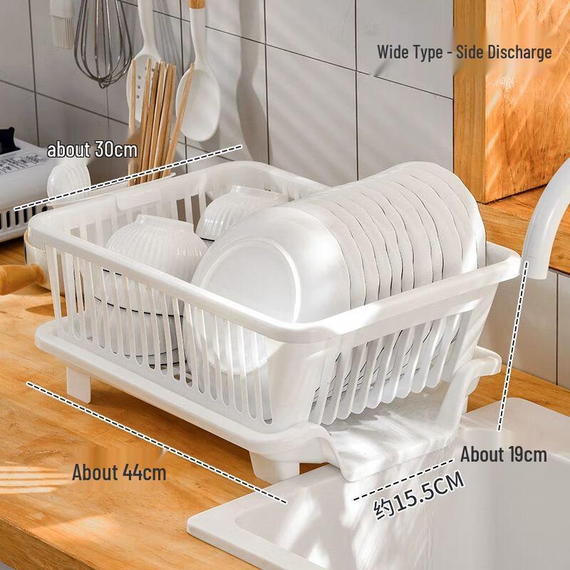 Light Luxury Carbon Steel Dish Drying Rack