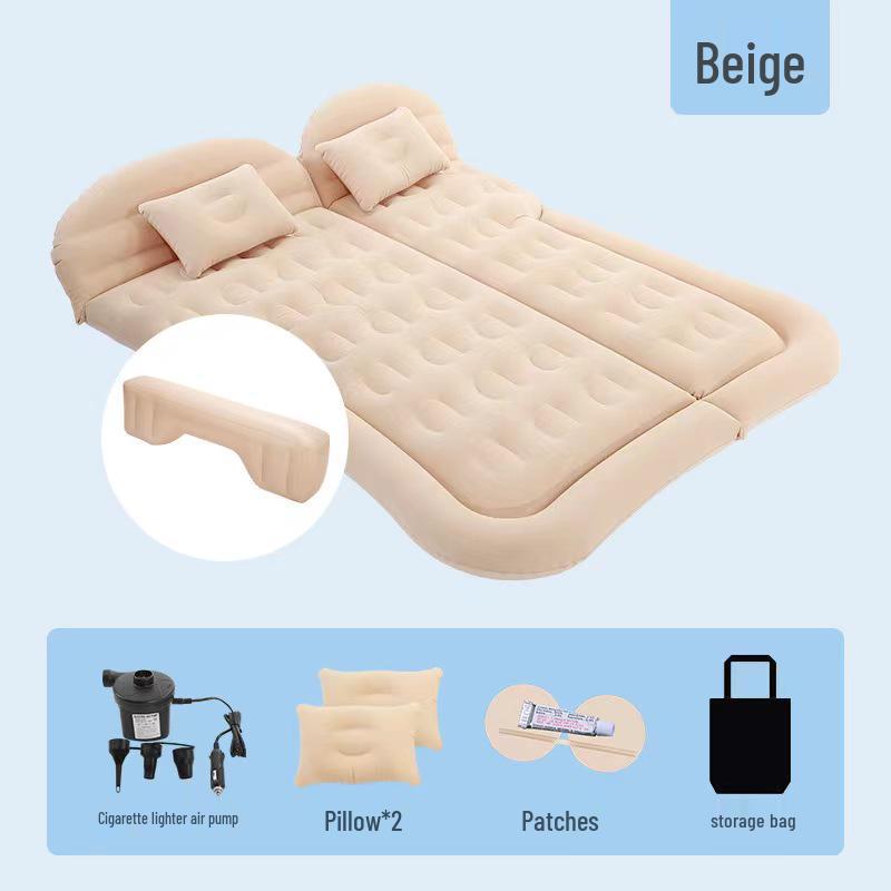 Lit Gonflable pour Coffre de Voiture Leapmotor C10: Matelas de couchage pour siège arrière pour le voyage et le camping