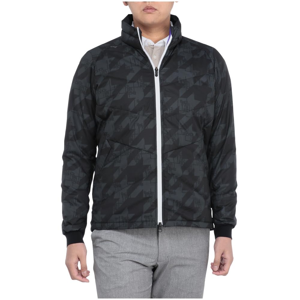 

Одежда для гольфа Breath Thermo Tech Lining Blouson Heat Generating Material Mizuno Movetech E2MEB507 Black x Charcoal Gray [Mizuno] Мужская