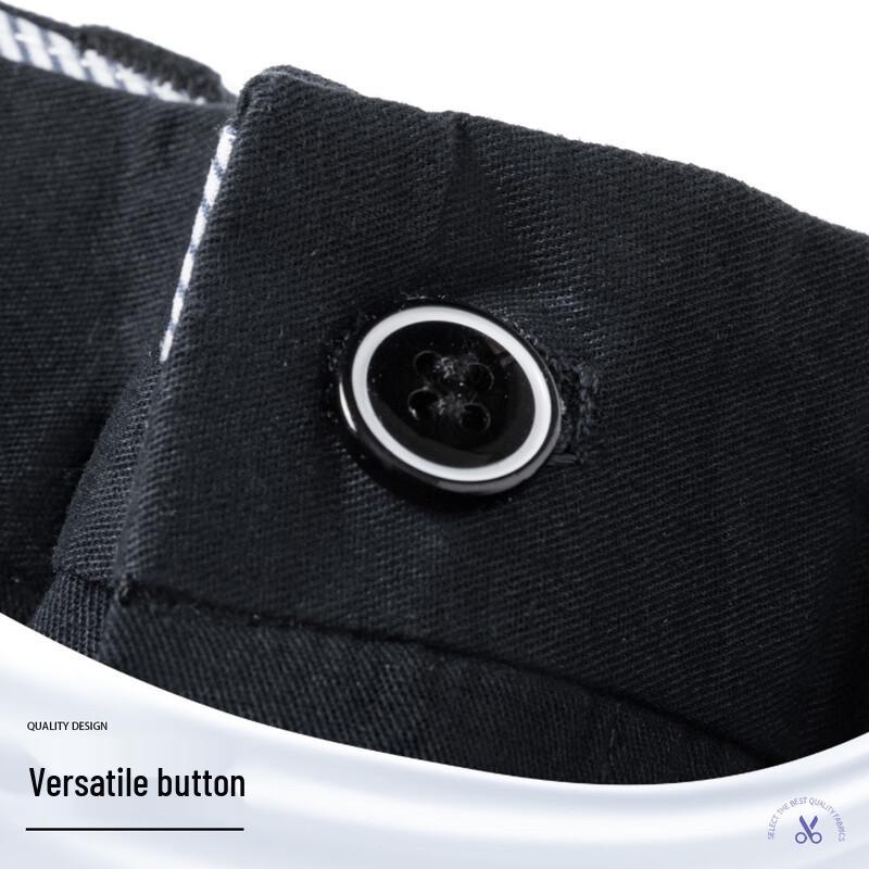 Futing Men's 100% Cotton Straight Leg Casual Business Pants