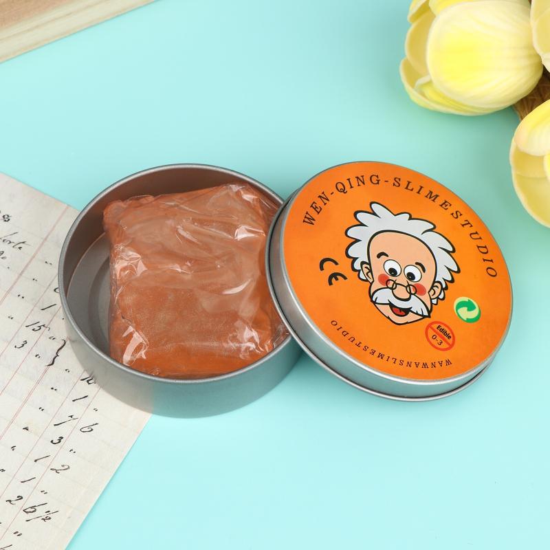 Bunte Flüssigglas Schlamm Schleim Stressabbau Spielzeug Nicht klebrige Hand Kristall Schlamm Dekompressionsspielzeug Für Kinder Erwachsene Geschenk