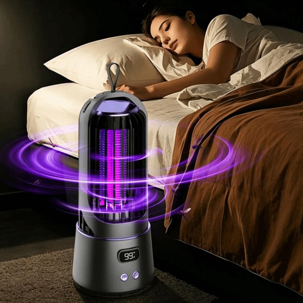 Powerful Silent Bug Killer Electric Shock Mosquito Repellent Device Mosquito Trap Light  Bedroom