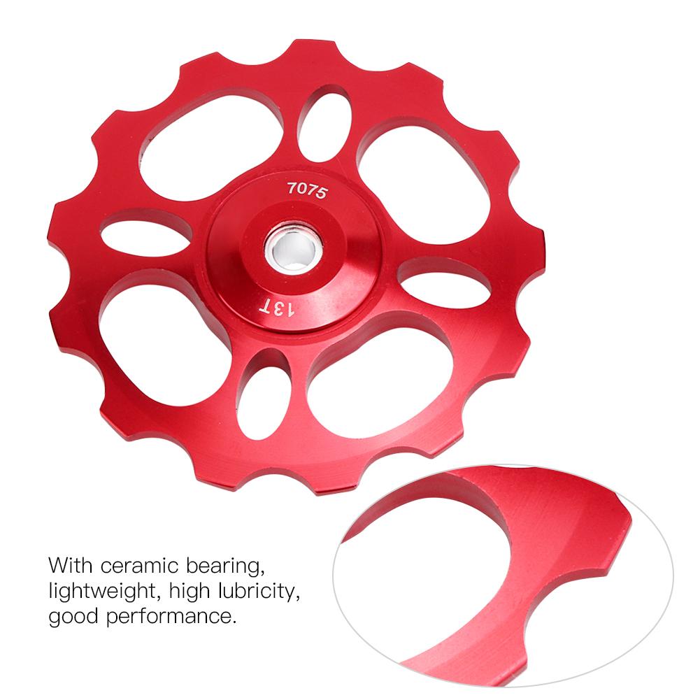 CNC Aluminium Alloy Bike Ceramic Bring Wheel Rr Derailleur Pulley for Mountain