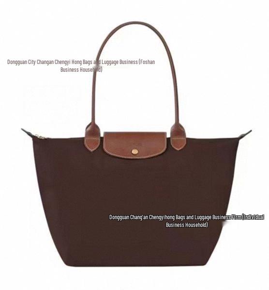 Longxiang 70th Anniversary Classic Waterproof Nylon Shoulder Handbag - Women's Large Capacity Underarm Bag