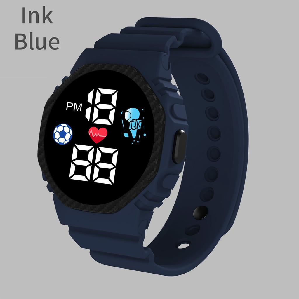 Children's Sports Watch Display Week Suitable For Outdoor Electronic Watch For Students