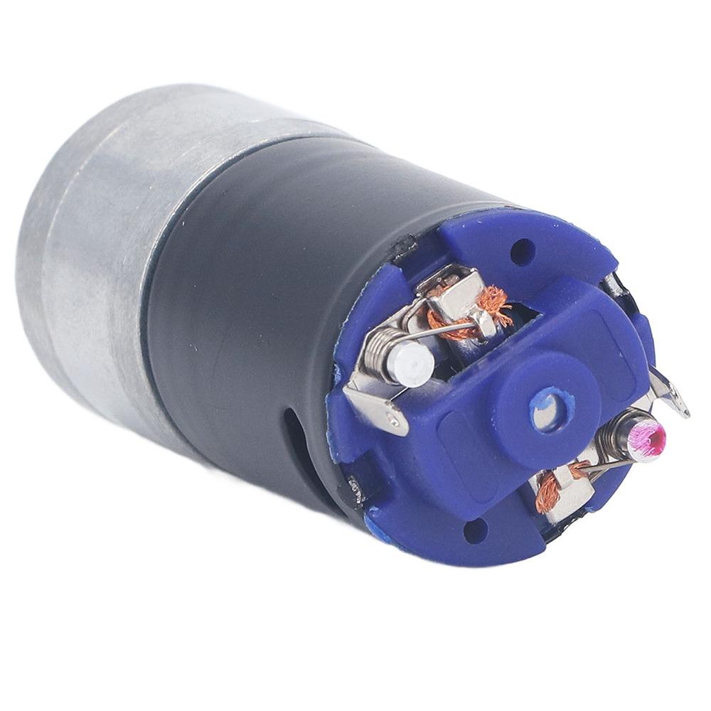 DC12V Gear Motor 25mm D Shaft Speed Reduction Motor Durable Electric Motor  For Robots