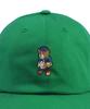 GRAVER [Unisex] Daisy Bouquet Bear Embroidered Ball Cap_Green