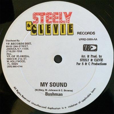 12inch Record BUSHMAN / VARIOUS - My Sound / Matey Anthem VPRD5999 Steely & Clevie US Reggae, Ska & Dub Used