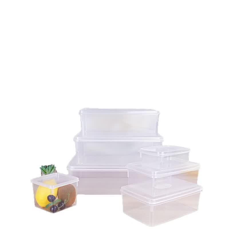 RuHan Plastic Transparent Airtight Food Storage Container Set