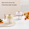 316 Baby-Nahrungsmacher: Leicht zu reinigender Glas-Food-Processor mit mehreren Mahlscheiben für Pürees.