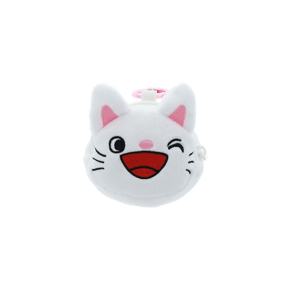 Stationery Nontan Merchandise Mini Pouch Plush Toy with Smiling S2338840 Sun-Star Carabiner, Face,