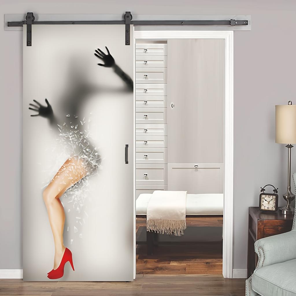 3D Wallpaper Self Adhesive Door Mural Removable Vinyl Home Decor Art Decal Wooden Scenery Wall Poster Stickers Por… More