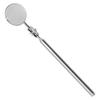 360° Rotation Round Mirror Stainless Steel Telescoping Inspection Mirror   Car Maintenance