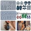 Crystal Epoxy DIY Mold Set for Halloween & Christmas Earrings and Ornaments