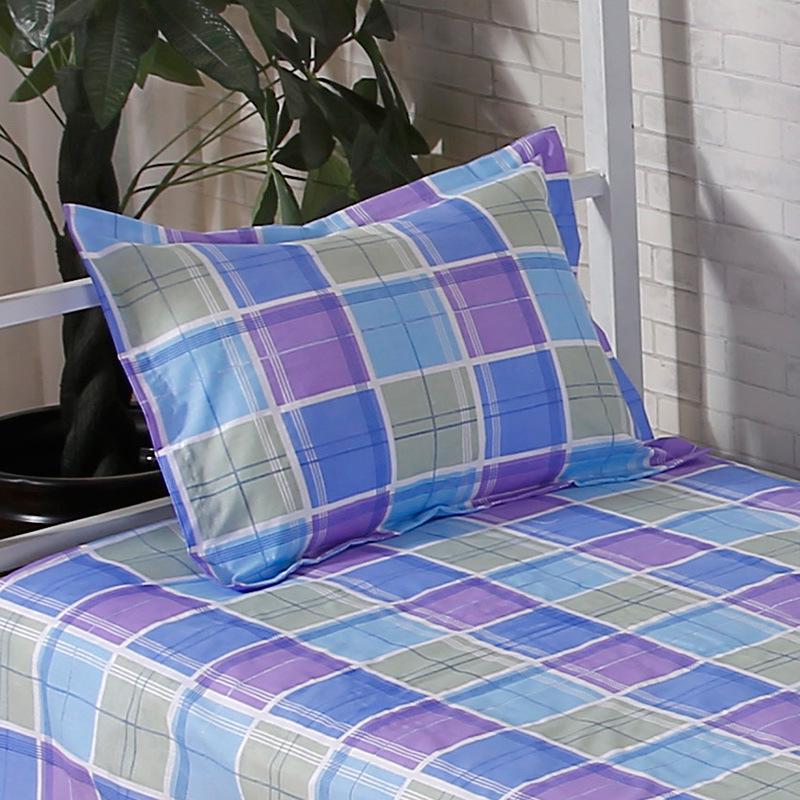 Pure Cotton Printed Single Dorm Pillowcase - One Piece 40x60 cm