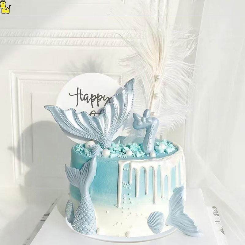 Simulation Fruit Cake 6/8 Inch Fake Cake Model Food Dessert Props Sweet Table Window Girl Boy Birthday Ornament Party Home Decor