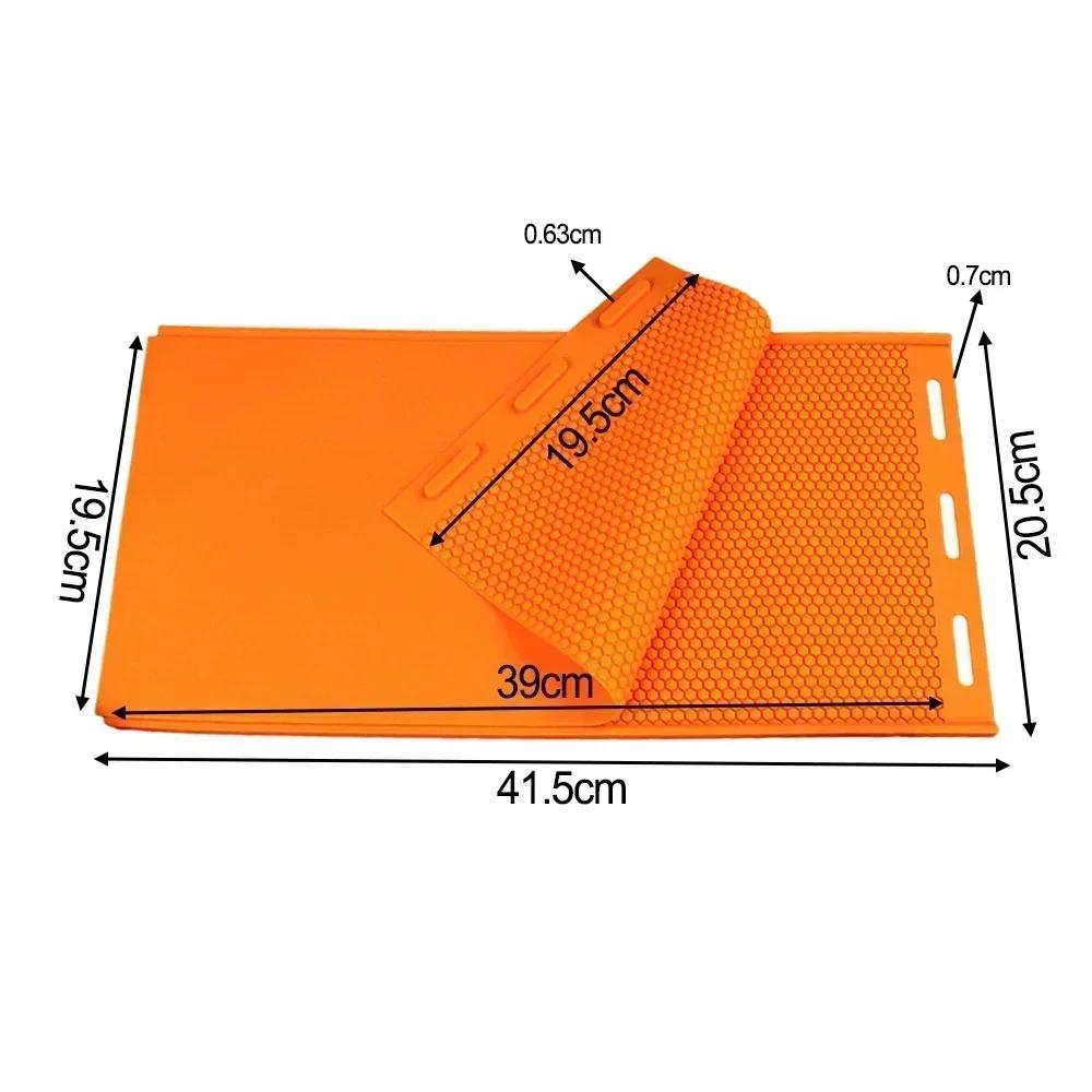 

Silicone Mould Beeswax Foundation Press High-Quality Beeswax Foundation Press Moldel For Efficient Beeswax Making Garden Tool