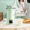 400ml Protable Soybean Milk Machine Cytoderm Breaking Machine Filter-Free Automatic Heating Soybean Milk Multifunction Blender