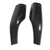 1 Pair Steering Gear Lever Cover Carbon Fiber Pattern Shift Lever Trim