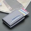 Credit Bank Card Holder Wallet Men Anti Rfid Blocking Protected Card Case PU Leather Slim Mini Card Cover Small Wallets