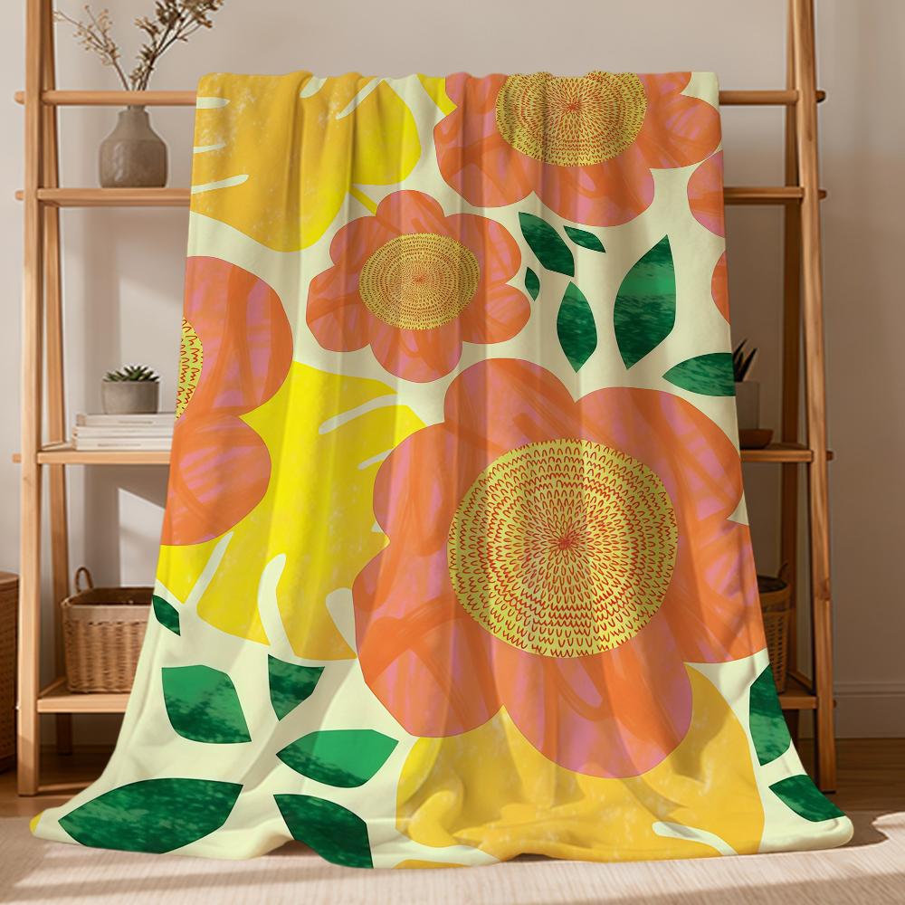 Flor Vintage H-heather miller Design Flanela Macia Quente Pelúcia Cobertor Sofá Sala de Estar Animal de Estimação Hogar Quarto Presente Casa Carro Portátil