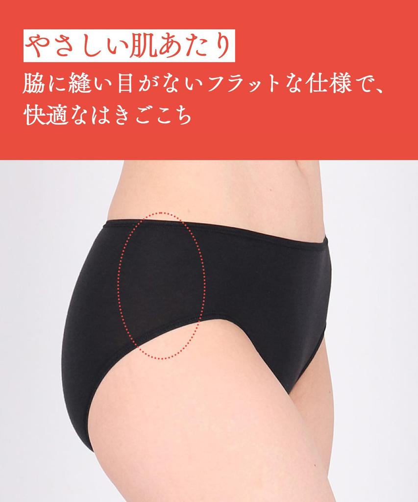 Daily Fit Made of Organic Cotton Smooth to the Regular Size M Wing/Wacoal Women's Shorts, EC2100, Blend, Touch, Length,