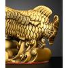 High Quality Copper Fish Ornaments Gold Dragon Home Living Room Office Decor