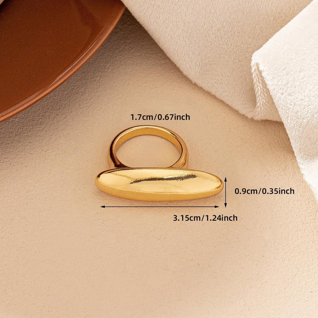 Unique Irregular Curved Rings for Women Vintage Matte Gold Color Finger Rings Adjustable Jewelry Punk 2024 Party Wedding
