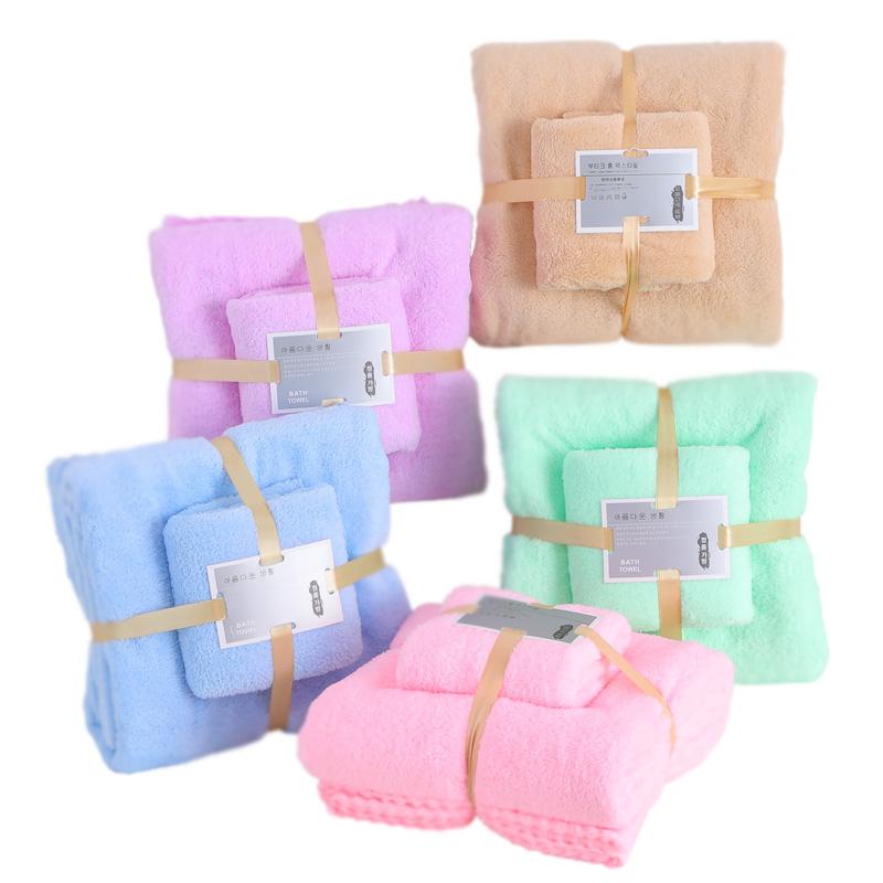 Factory Good PriceCoral Fleece Wash Cloth Soft Absorbent Microfiber Towel Set Hebei Origin Towel Set
