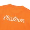 MALBON GOLF Women'S Double Knit Mix Texture Pullover Orange (Woman)
