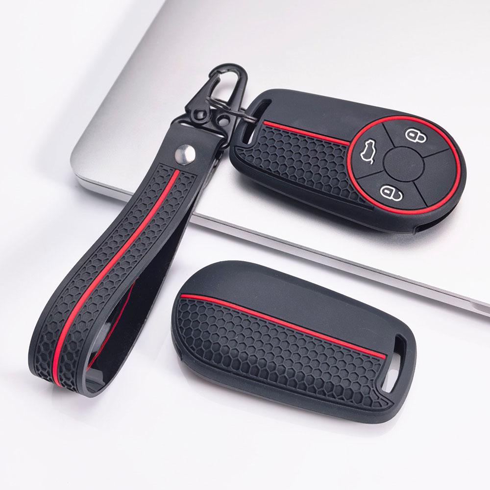 Key Fob Cover for Haval H6 All with Keychain Protective Accessory Key Fob Protection Replacement Daily Use Car Remote Cover Key Shell Accessory