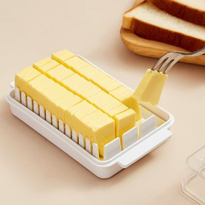 PP Butter Slicing Box Large-capacity Practical Refrigerator Cheese Cutter