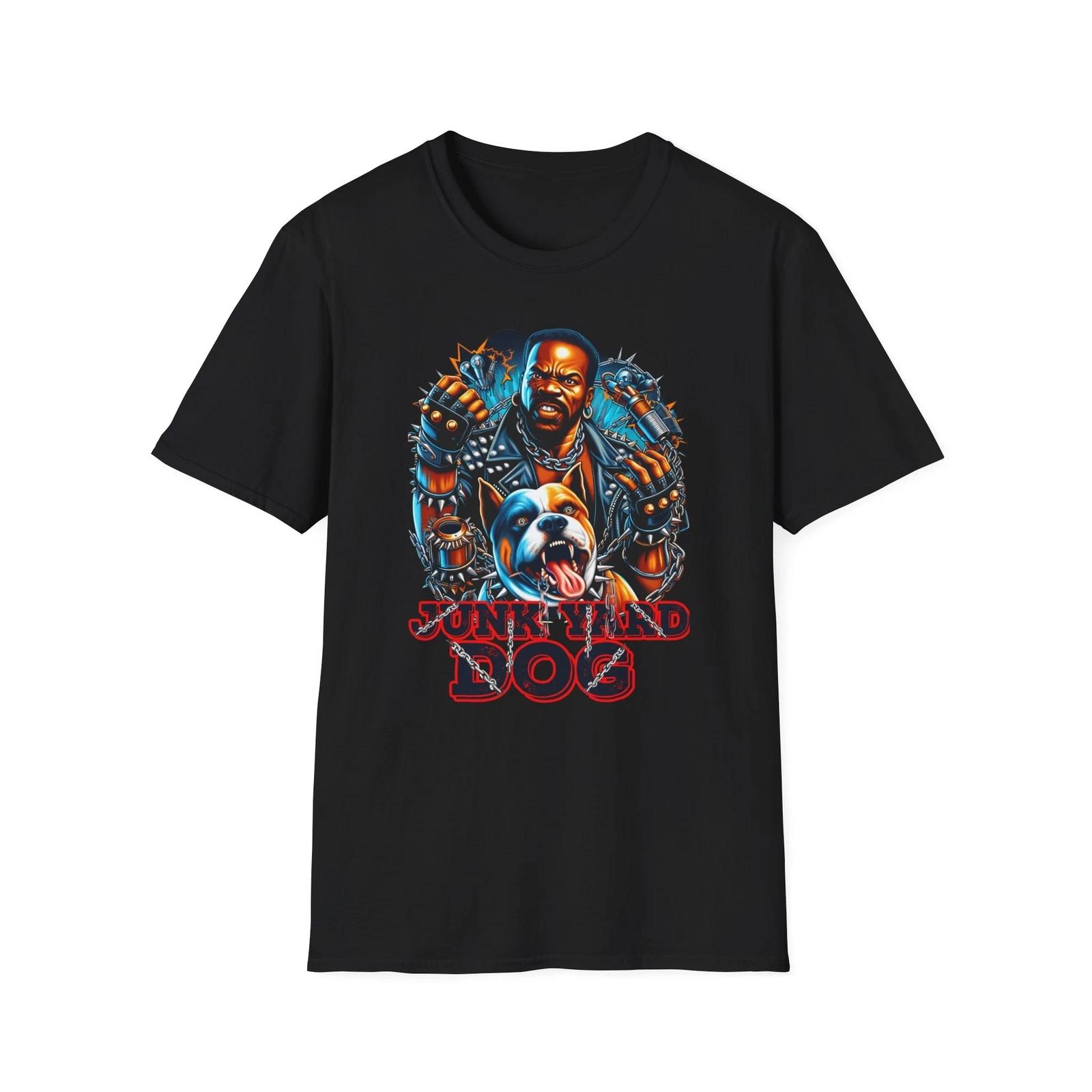 Men s and Women s T-shirts Retro Legend: Junkyard Dog Wrestler Tee XXL