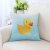 Cute Little Yellow Duck Pillowcase Car Ornaments Office Living Room Sofa Home Pillowcase