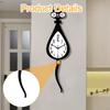 Clock with Pendulum for Home And Office Decor